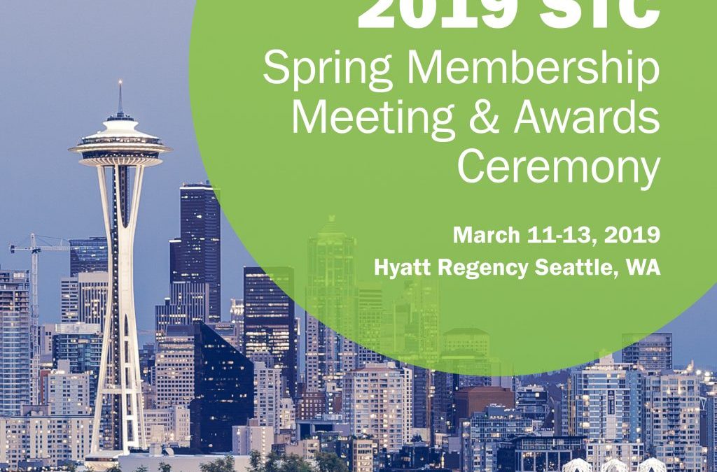 The STC 2019 Membership Meeting and Awards Ceremony