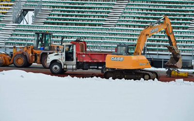 Removable End Zones