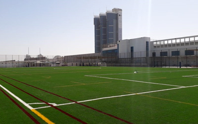 Leading International School Enjoys New Synthetic Turf Soccer Field