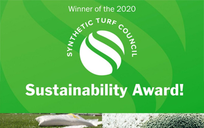 Act Global Wins Synthetic Turf Council’s 2020 Sustainability Award