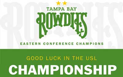 Tampa Bay Rowdies on their way to USL Championship  