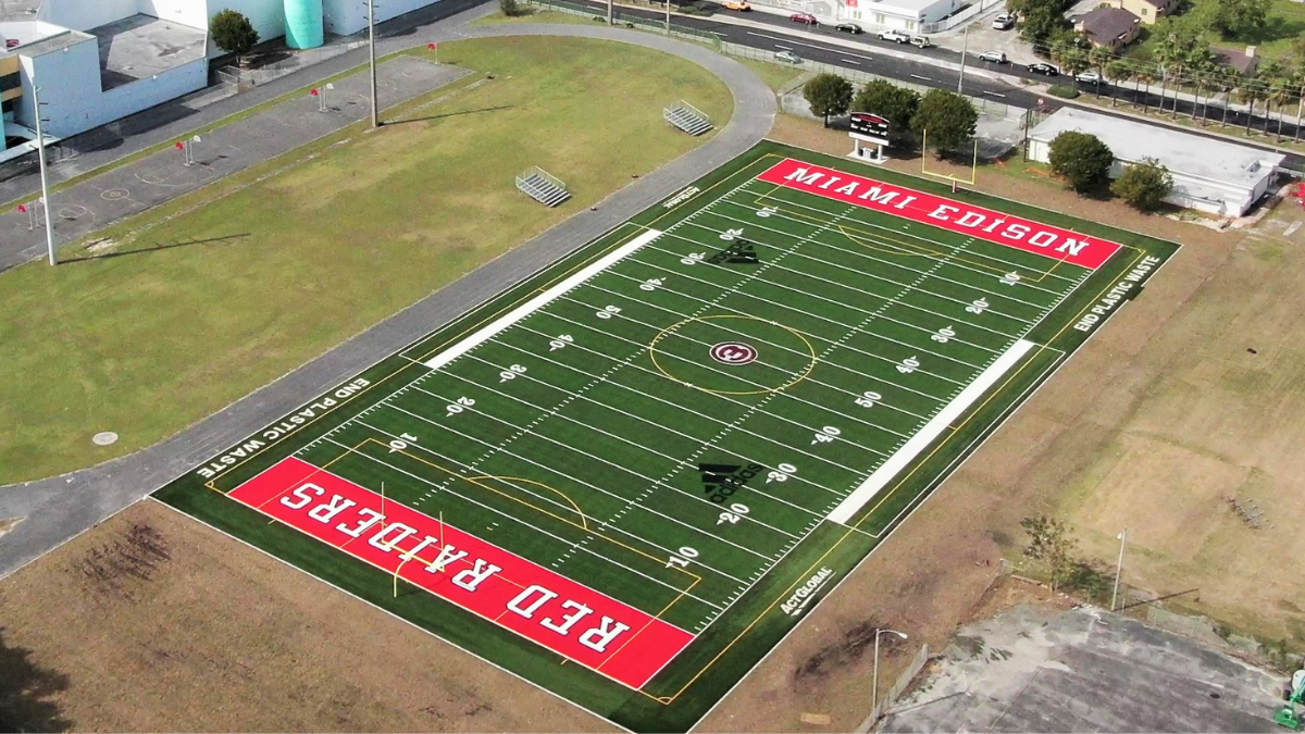Act Global - Red Raiders - Miami Edison aerial