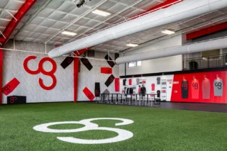 If you’re looking for a way to make your indoor workouts feel more like the great outdoors, Turfscape’s indoor fitness turf has got you covered! No more worrying about wear and tear or slippery spots, just a safe, reliable surface for whatever your workout throws at it. Message us today to learn more!