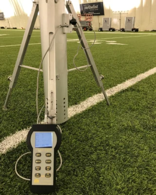 Gmax testing measures the impact hardness of a playing surface, and it is one of the most critical safety indicators for any synthetic turf field. 

Our systems are engineered to consistently meet Gmax standards across the full life of the field, not just at installation. 

Because player safety does not have an expiration date. 

#ActGlobal #Gmax #FieldSafety